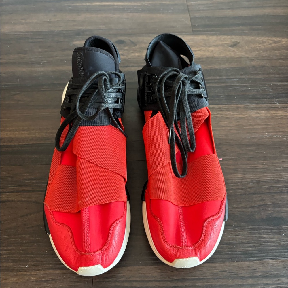 Size 12 - adidas Y-3 Qasa High Red Black